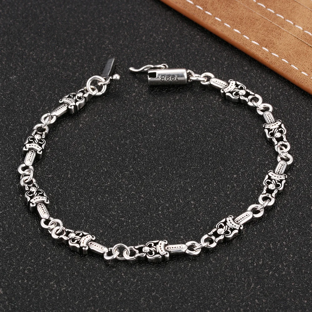 

European and American fashion sword men's and women's Bracelet
