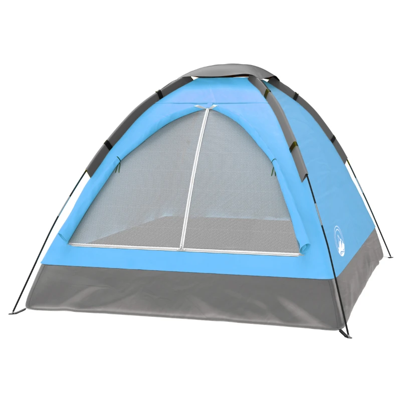 

Палатка для кемпинга на 2 человек-включает в себя мушку от дождя и сумку для переноски-легкая палатка для походов, пешего туризма или пляжа