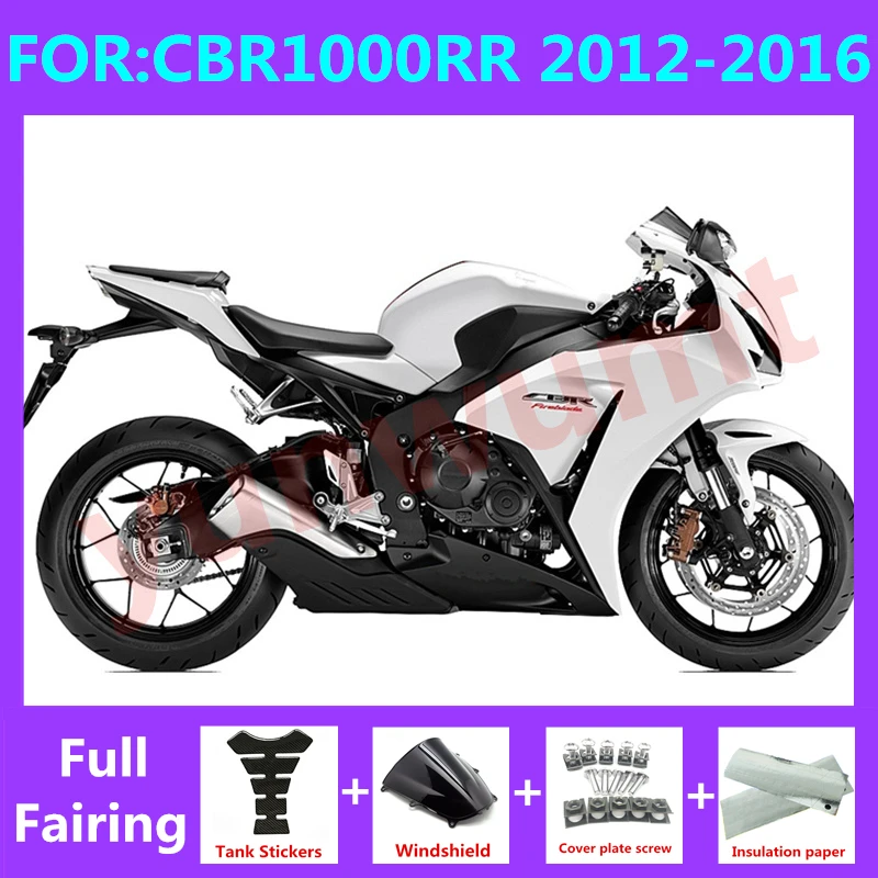

NEW ABS Motorcycle Whole Fairings kit fit for CBR1000RR CBR1000 CBR 1000RR 2012 2013 2014 2015 2016 Fairing kits set black white