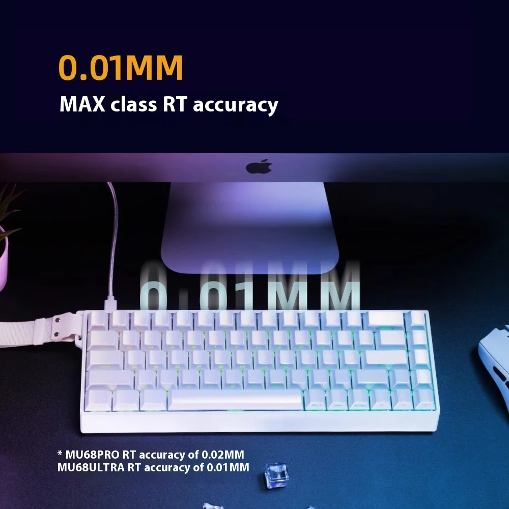 Iyx Mu68 Ultra Mu68Ultra Механическая клавиатура Проводная с магнитным переключателем RGB