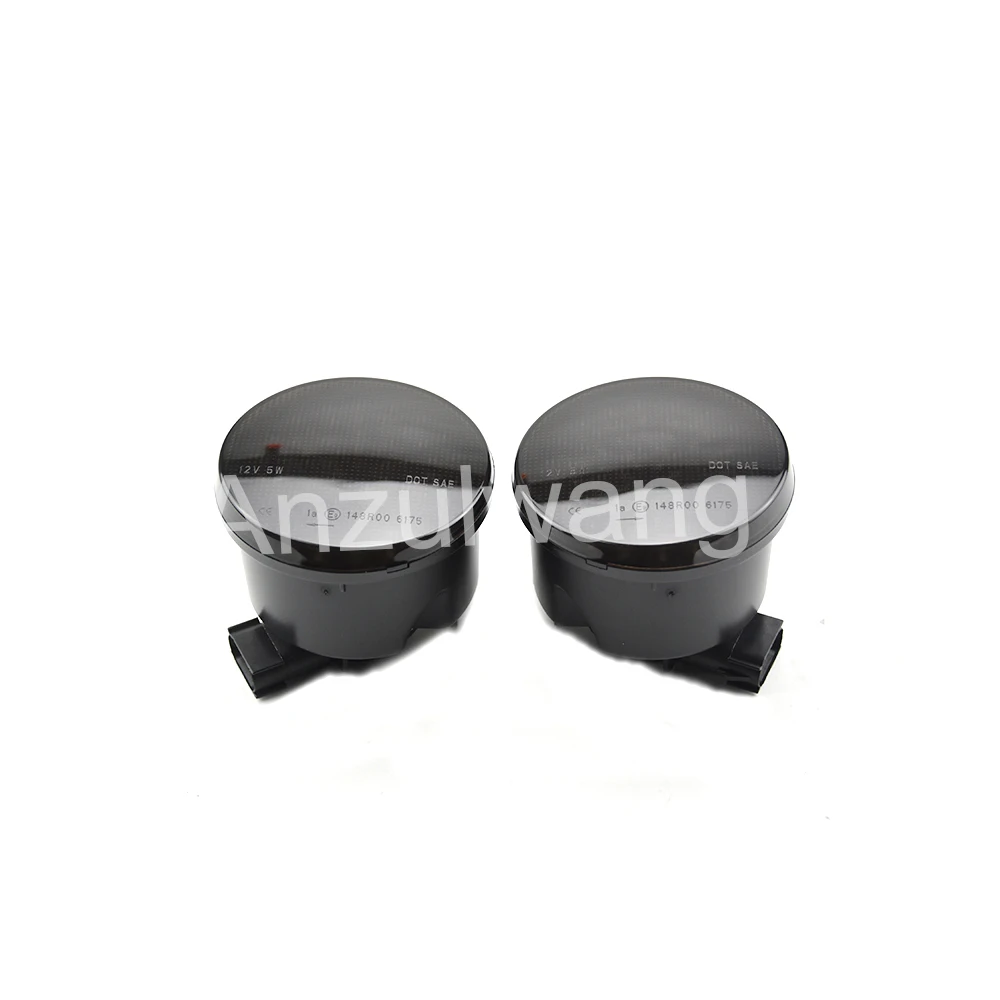 

2 шт. дымовые светодиодные передние указатели поворота DRL для Jeep Wrangler JK 2007-2018