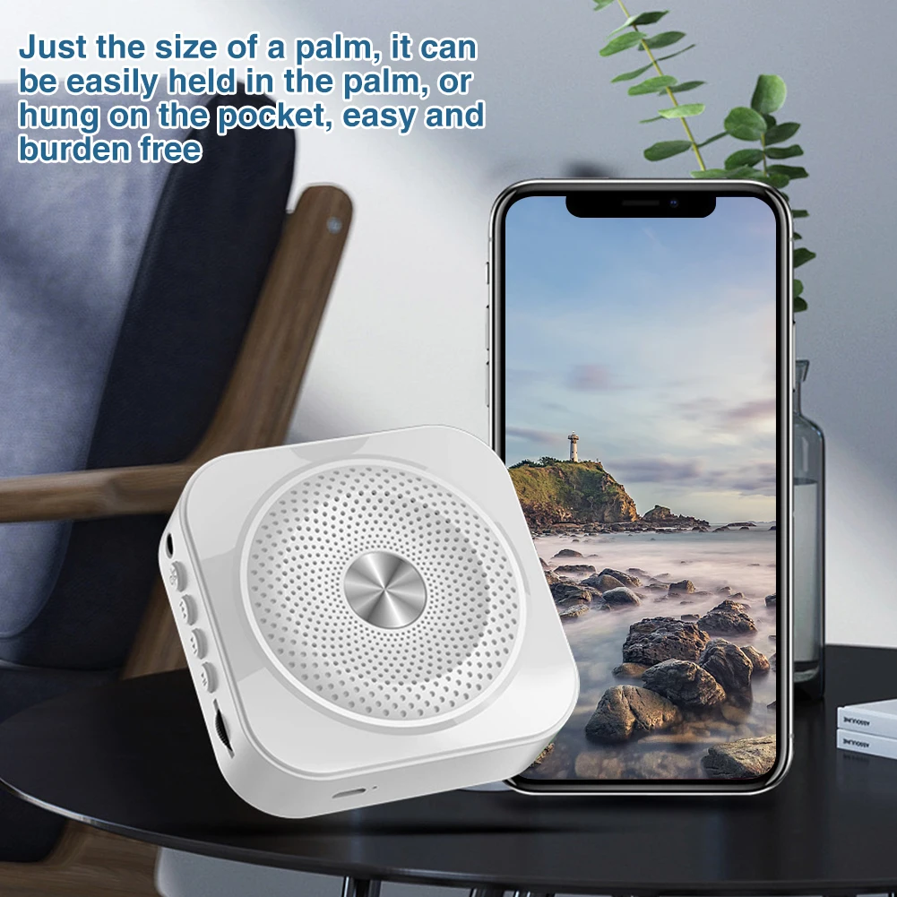 Meeting Wired Voice Amplifier Presentations High Power For Teachers Lightweight Home Compatible Portable Music Play