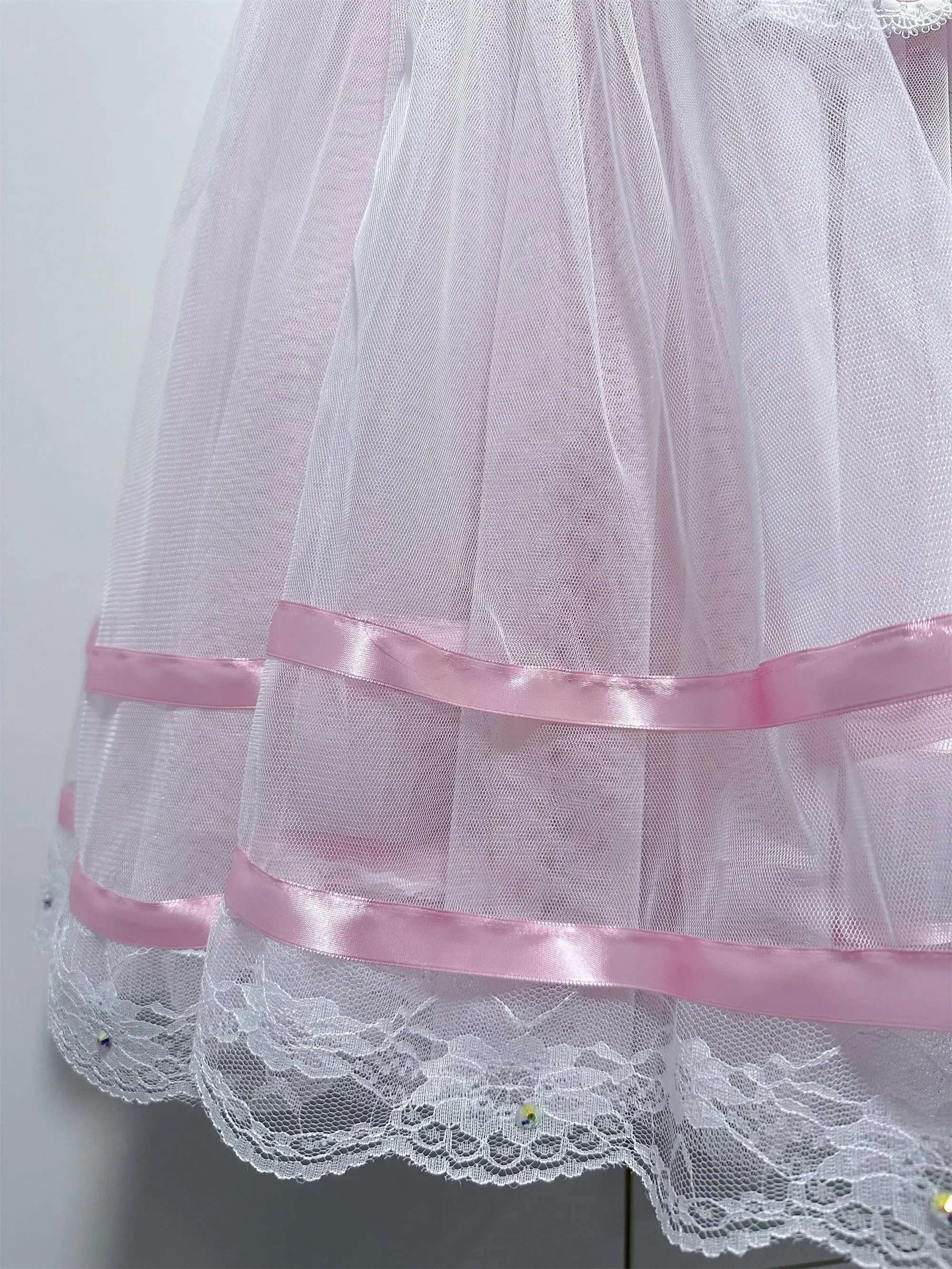 Профессиональная балетная юбка-пачка Жизель фатиновое танцевальное платье