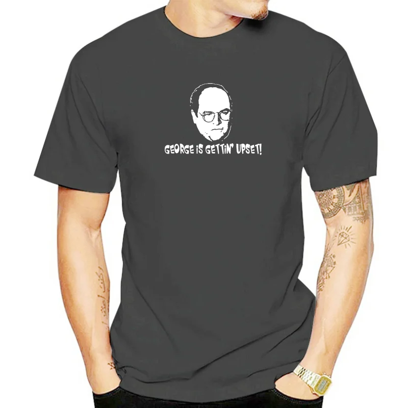 Seinfeld - George Is Gettin' Upset T Shirt O-neck Fashion Casual High Quality Print