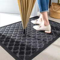 entrance doormats modern simple style polypropylene carpet mud dusting wear resistant rug rubber non slip machine washable mat