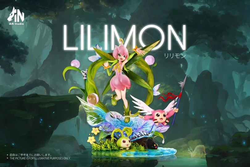 20 см фигурки Digimon Lillymon Picklemon аниме фигурка Tanemon Nyokimon статуя модель коллекция
