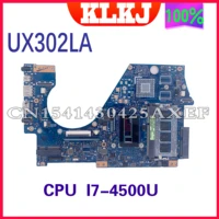 dinzi new ux302 notebook motherboard is suitable for asus ux302l ux302lg original motherboard 4gb ram i7 4500u 100 test ok