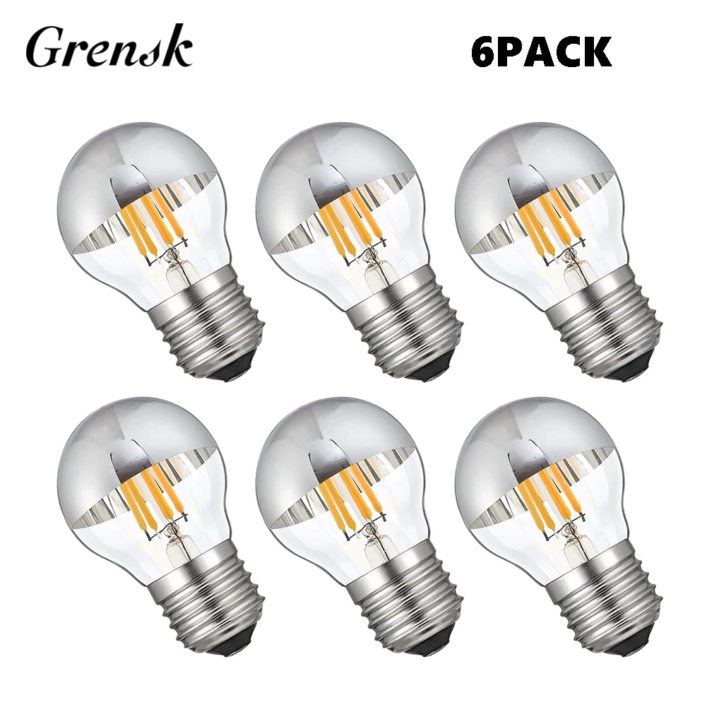 

Гре́нск винтажная светодиодная лампочка E27 4 Вт 2700К