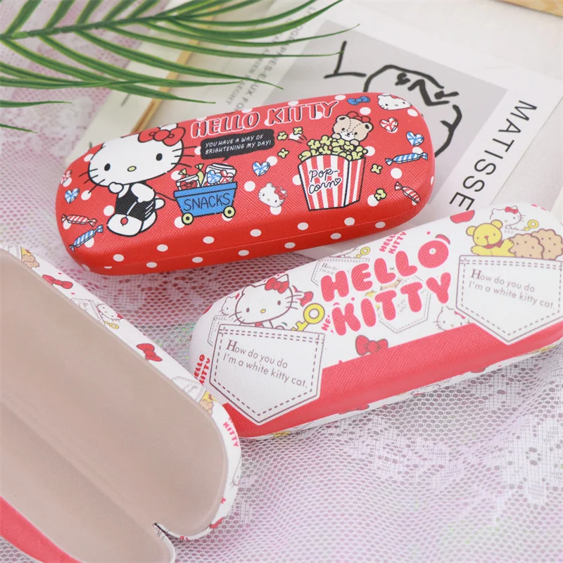

Cartoon Cat Glasses Case Myopia Glasses Case Portable Portable Glasses Case Creative Gift Storage Box for Students