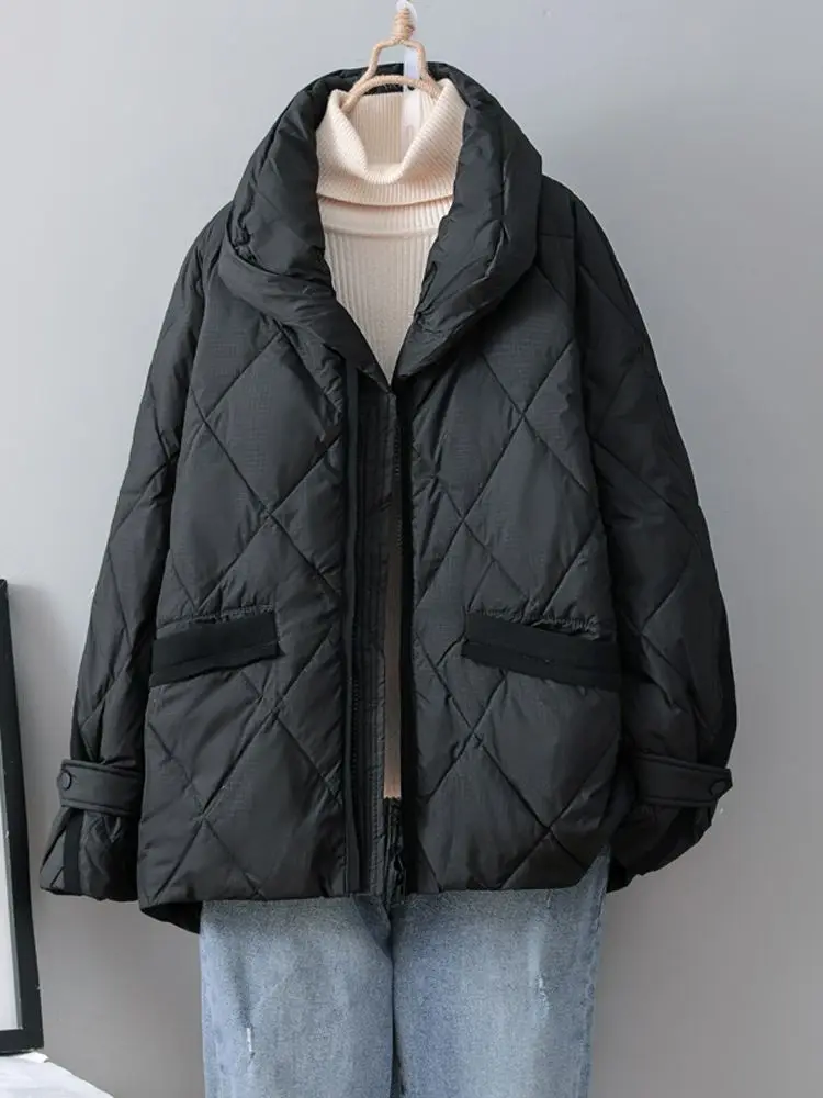 New Women Casual Style Down Jacket White Duck Down Jackets Autumn Winter Coats And Parkas Female Outwear