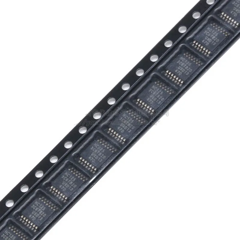 10 шт. ультратонкий триггер TSSOP14 74HC14PW HC14