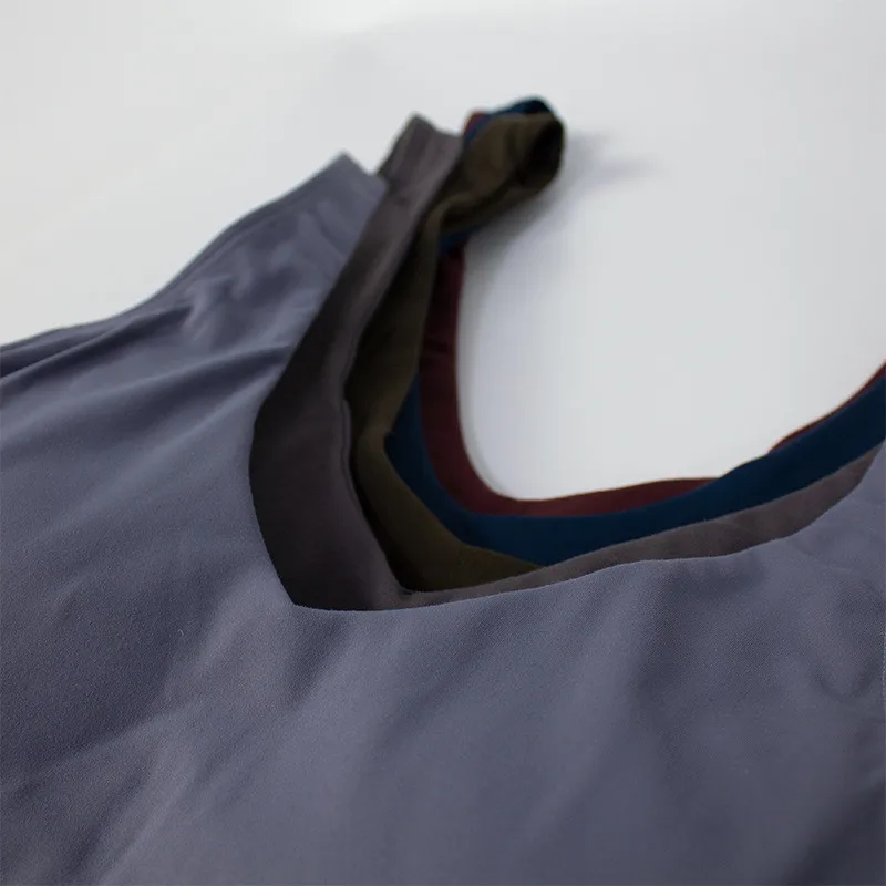 Classic Beauty Back Fitness Bra Lulu Shockproof  Yoga Vest Butter Sport Tank Gym Crop Removable Chest Pad Frisbee Sport Wear