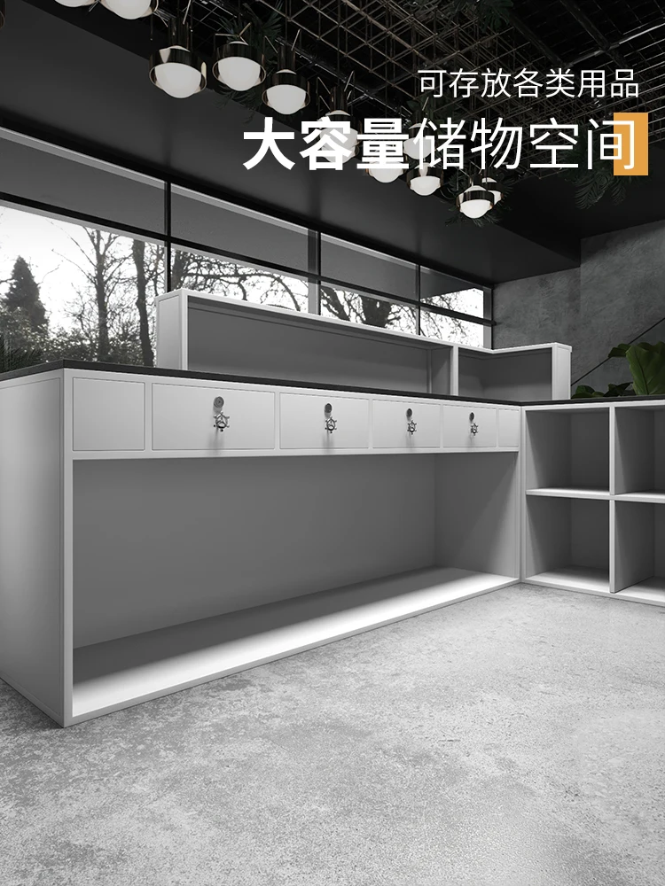 Стол кофейня стойка регистрации Интернет-кафе é кафе молочный чай промышленный