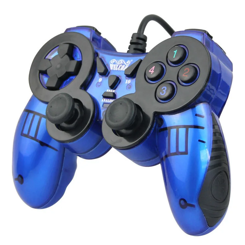 

WELCOM816 Computer Programming Gamepad 360 Simulation Double Vibration Double Rocker Customized Products