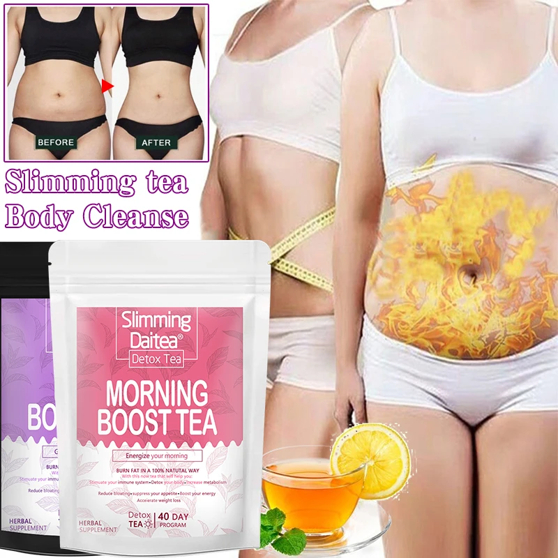 

Tea Bag 10-40days100% Pure Natural Detox Tea Bags Fat Burn Weight Loss Tea Man Women Tea Belly Slimming Tea