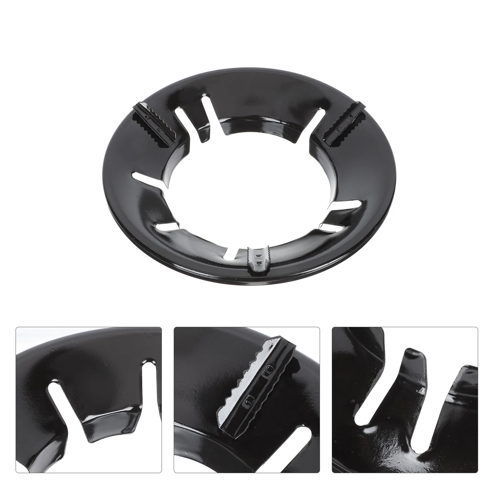 Работа на газовой плите Ветрозащитный кронштейн для вока Многоразовая подставка