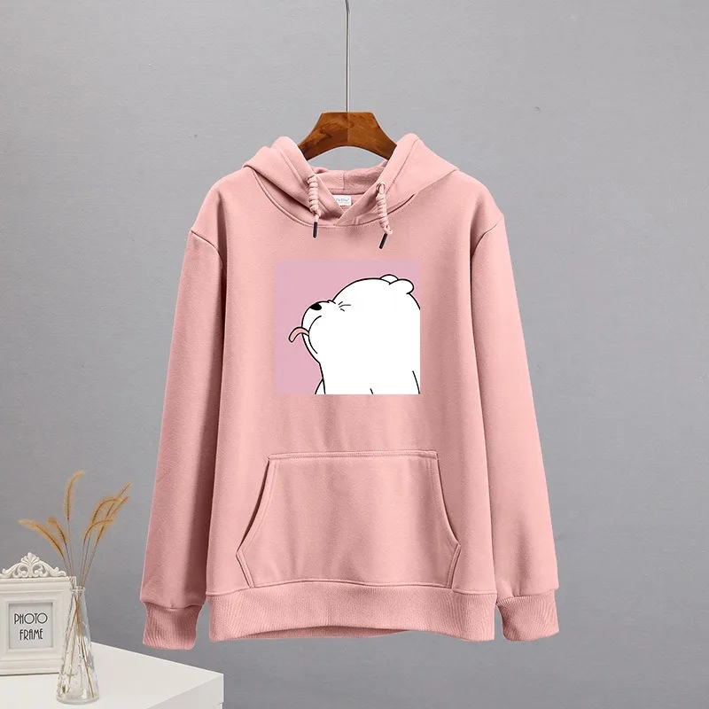 

Новый стиль осень-зима плюс бархатный принт свободный свитер с капюшоном женская утепленная куртка с капюшоном кенгуру карманом на шнурке