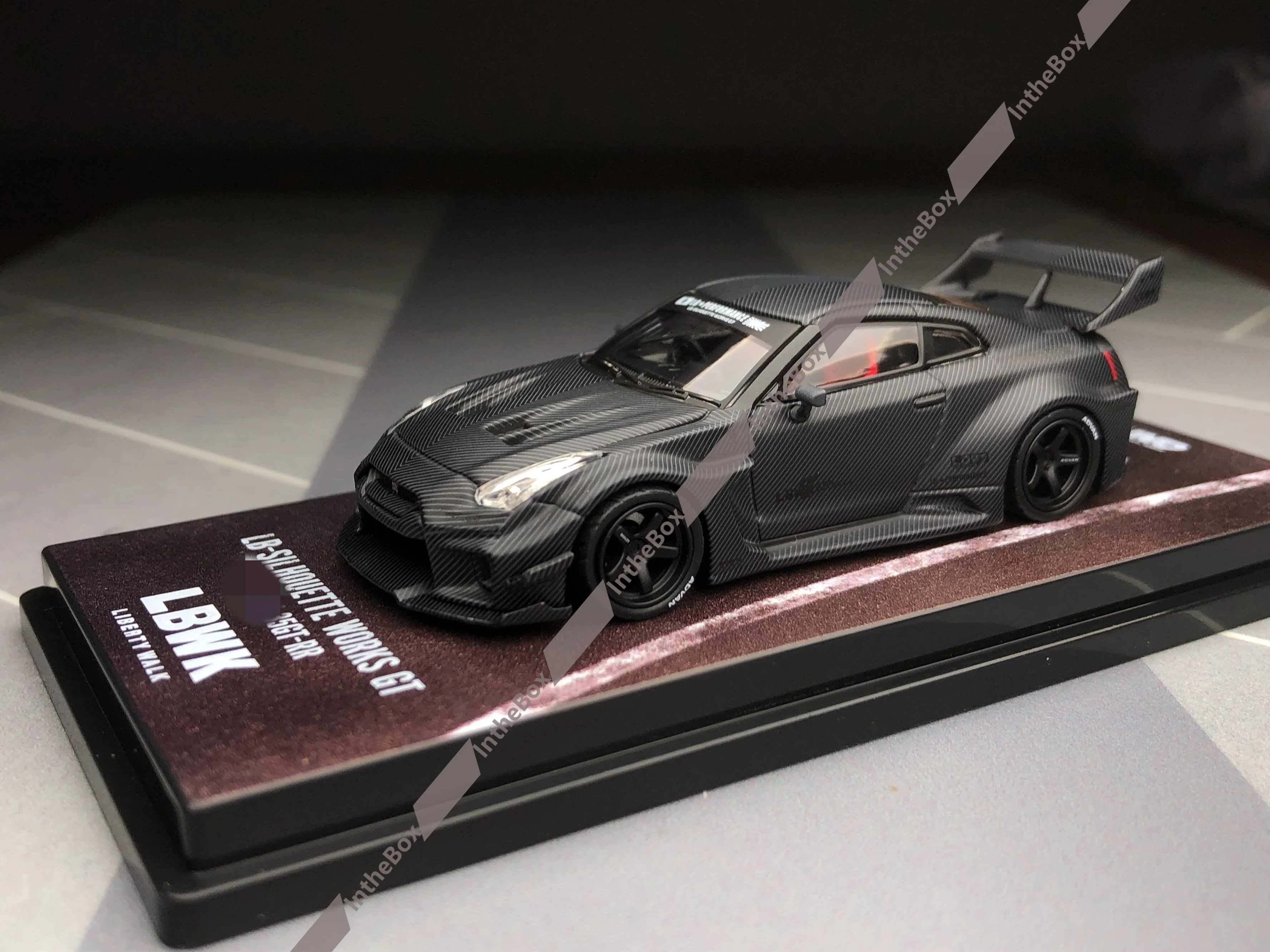 Inno Inno64 1:64 LB Silhouette GT 35GT-RR JDM LBWK Спортивная модель Литая под давлением автомобиля