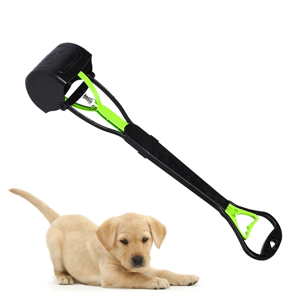 

70cm Portable Plastic Sawtooth Small Pet Poop Pickup Clip Pooper Scooper Pet Dogs Puppy Cat Waste Picker Indoor Outdoor