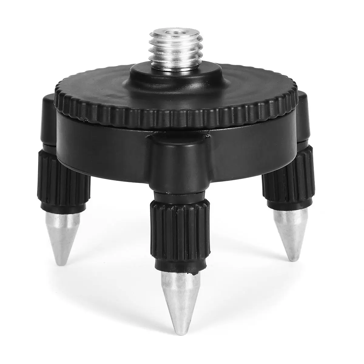 

Rotation Base Tripod Bracket Laser Level Adapter 360-Degree for 1/4 or 5/8 Inch Interface Laser Level Turning Pivoting Base