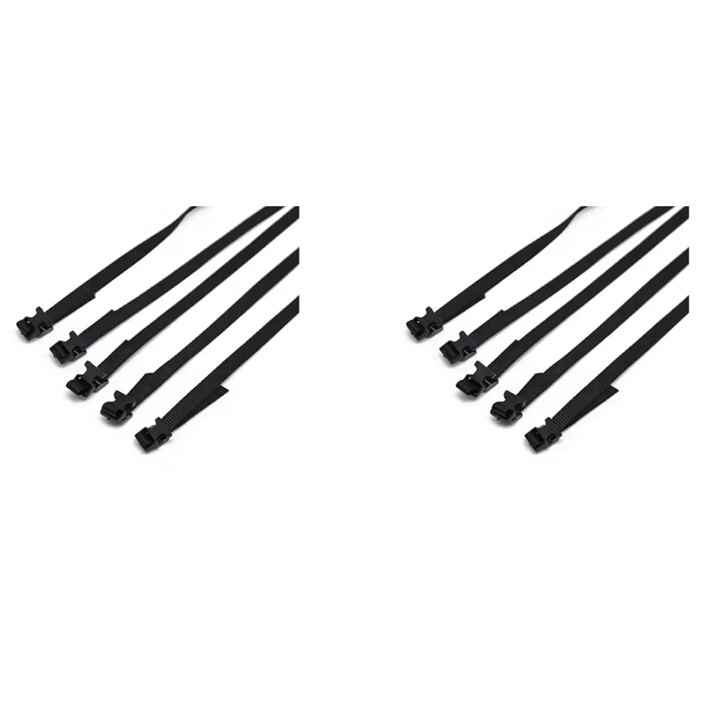 

15Pcs RC Car Roof Luggage Rack Rope Decorate Strap For 1/10 RC Crawler Car AXIAL SCX10 Traxxas TRX4 RC4WD D90 CC01,Black