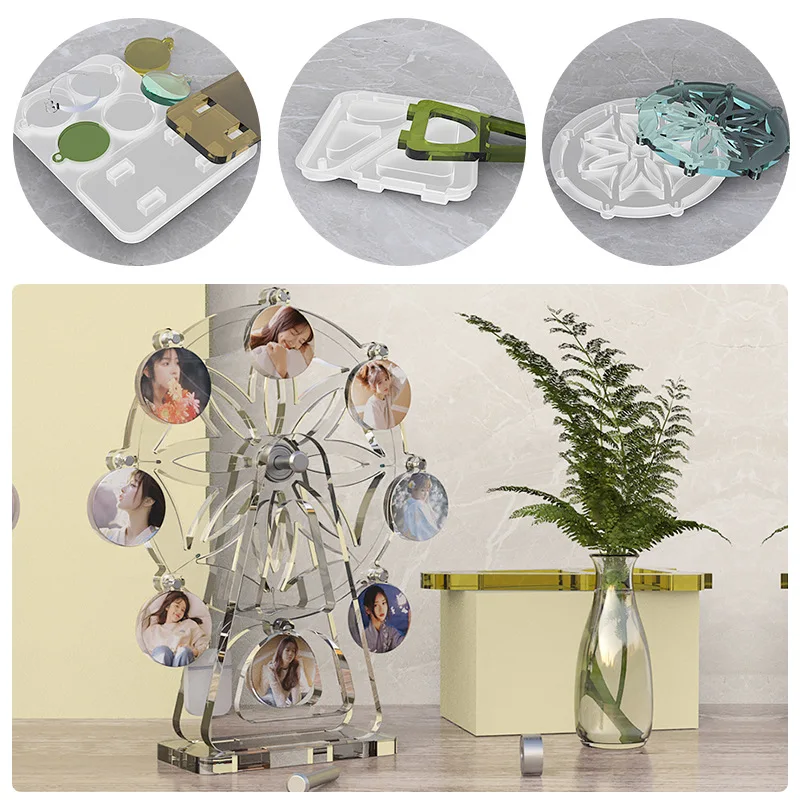 

Ferris Wheel Epoxy Resin Mold Silicone Molds For DIY Home Table Decoration Resin Crafts