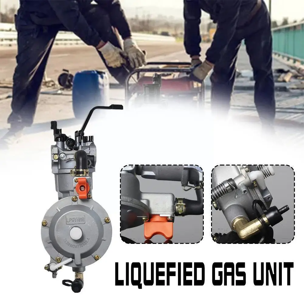 

Lpg168 Gasoline Generator Dual Fuel Carburetor Kit Lpg Ng Conversion Accessory For Electric Generator Parts 3kw 168f 170f 6 A9i5