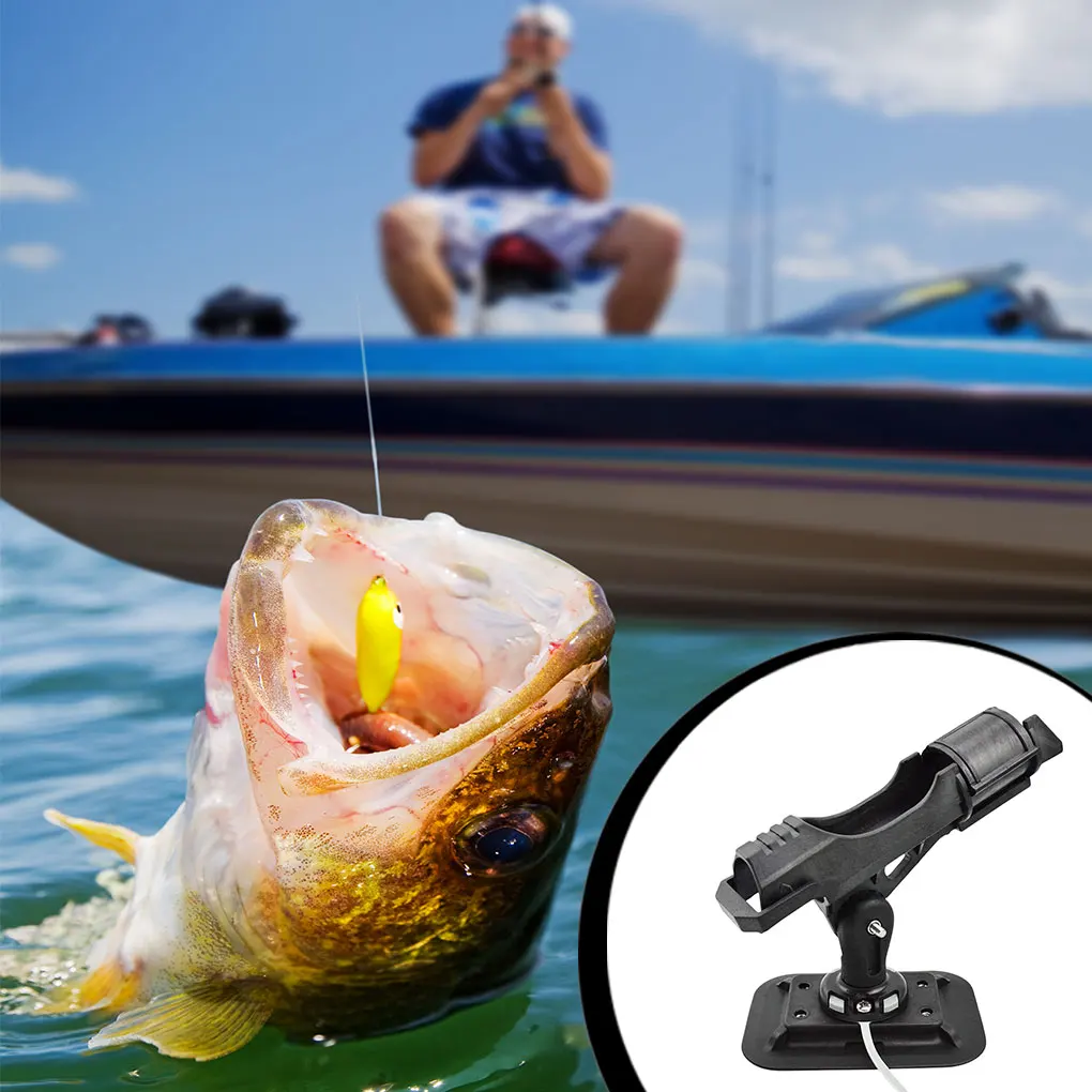 

Fishing Rod Holder Replace Accessories Angling Poles Holders Support Component Adjustable Boat Pole Bracket Modified Parts