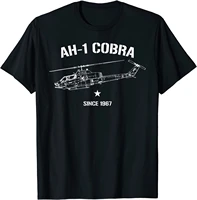 vintage huey super cobra ah 1 helicopter gunship t shirt summer cotton short sleeve o neck mens t shirt new s 3xl