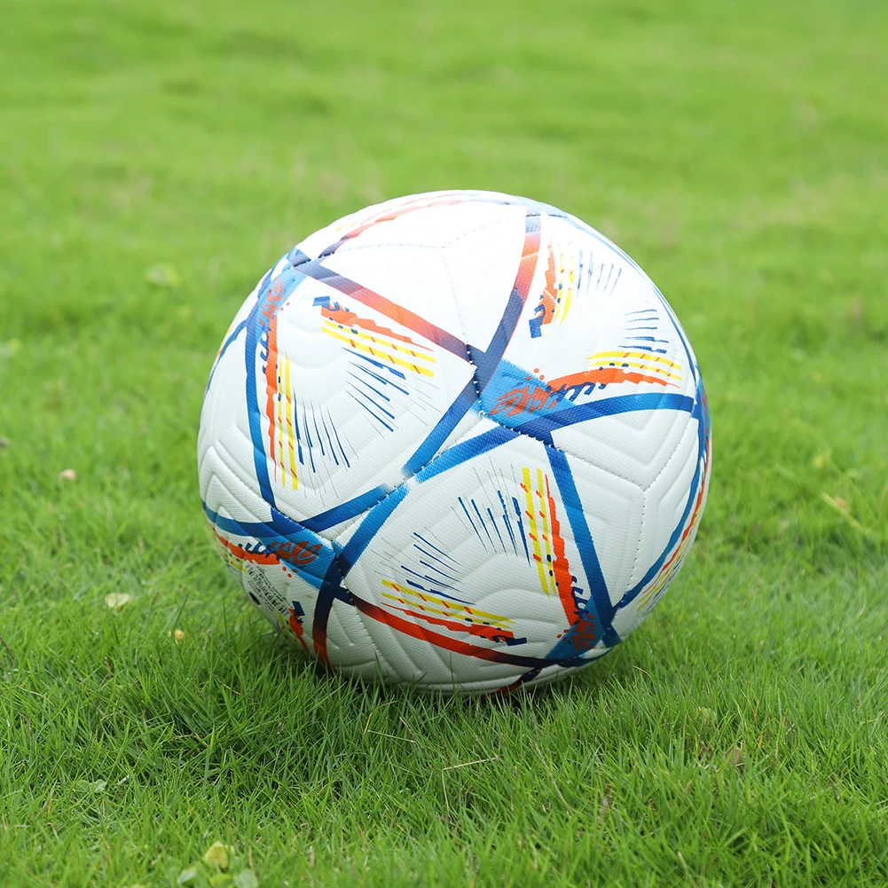 

2022 Soccer Balls Standard Size 5 PU Material Machine-Stitched Outdoor Football Training Match League Balls futbol drop ship