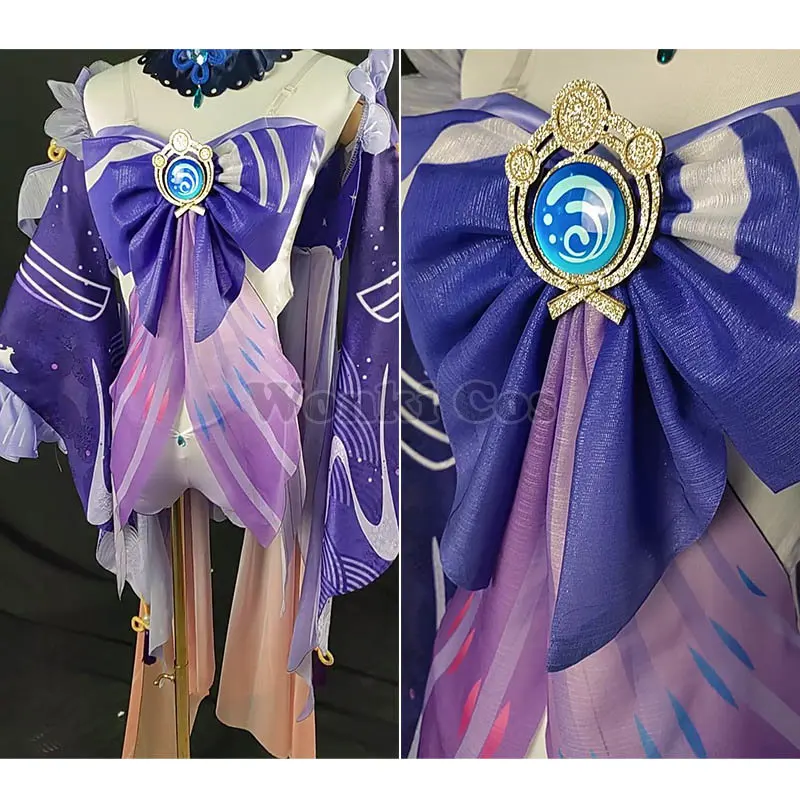 Парик для косплея по мотивам игры Genshin Impact Sangonomiya Kokomi - купить выгодной цене |