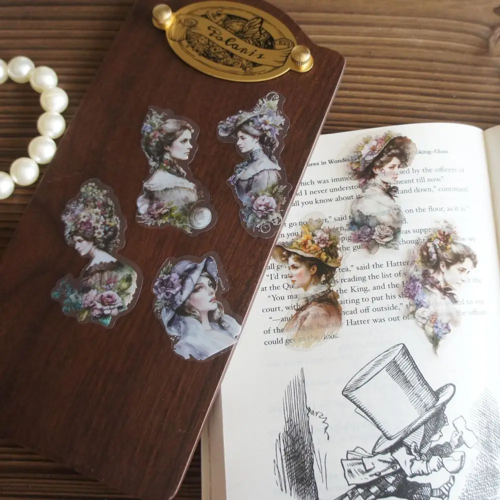 Наклейки из ПВХ в романтическом стиле с надписью Love Stories 28 шт.