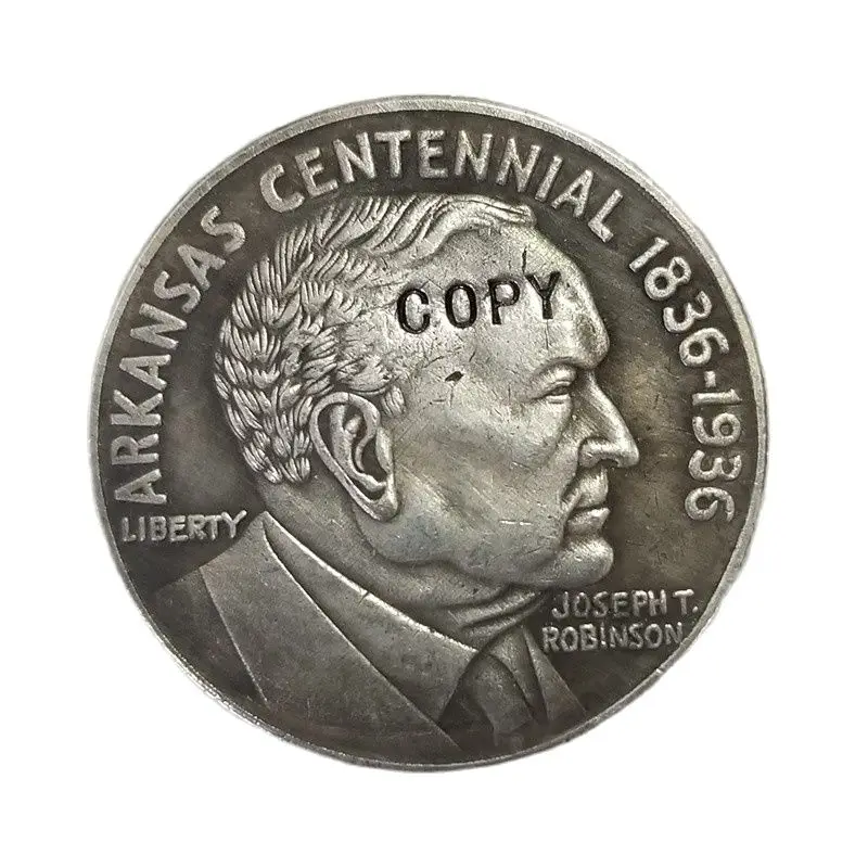 

1936 Robinson Commemorative Silver Half Dollar COPY commemorative coins-replica coins medal coins collectibles