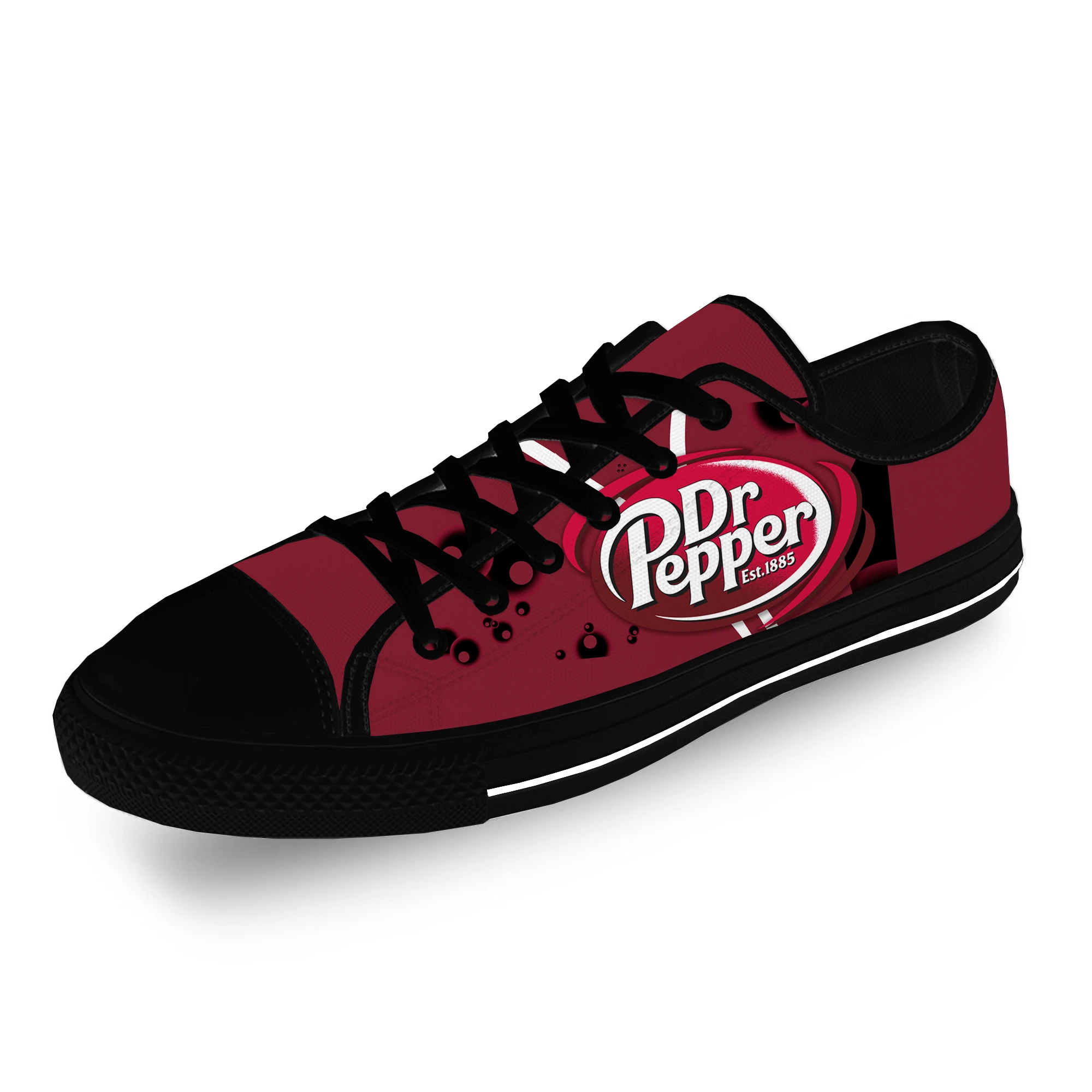 

Кроссовки DR Pepper мужские/женские с низким верхом, повседневная холщовая обувь для подростков, обувь для бега с 3D принтом, дышащая легкая обув...