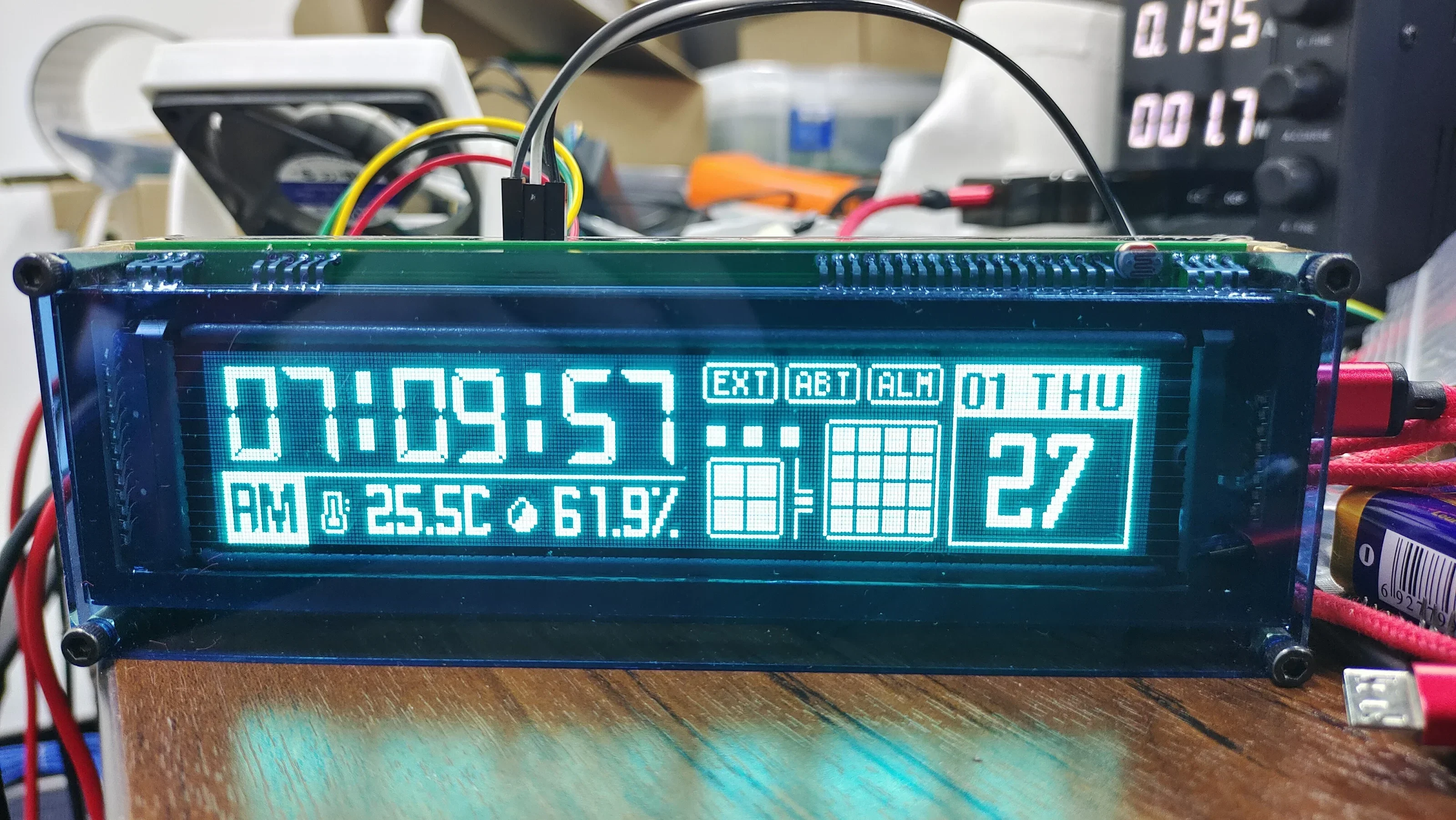 Флуоресцентный дисплей VFD 6 1 дюйма VFD256x48