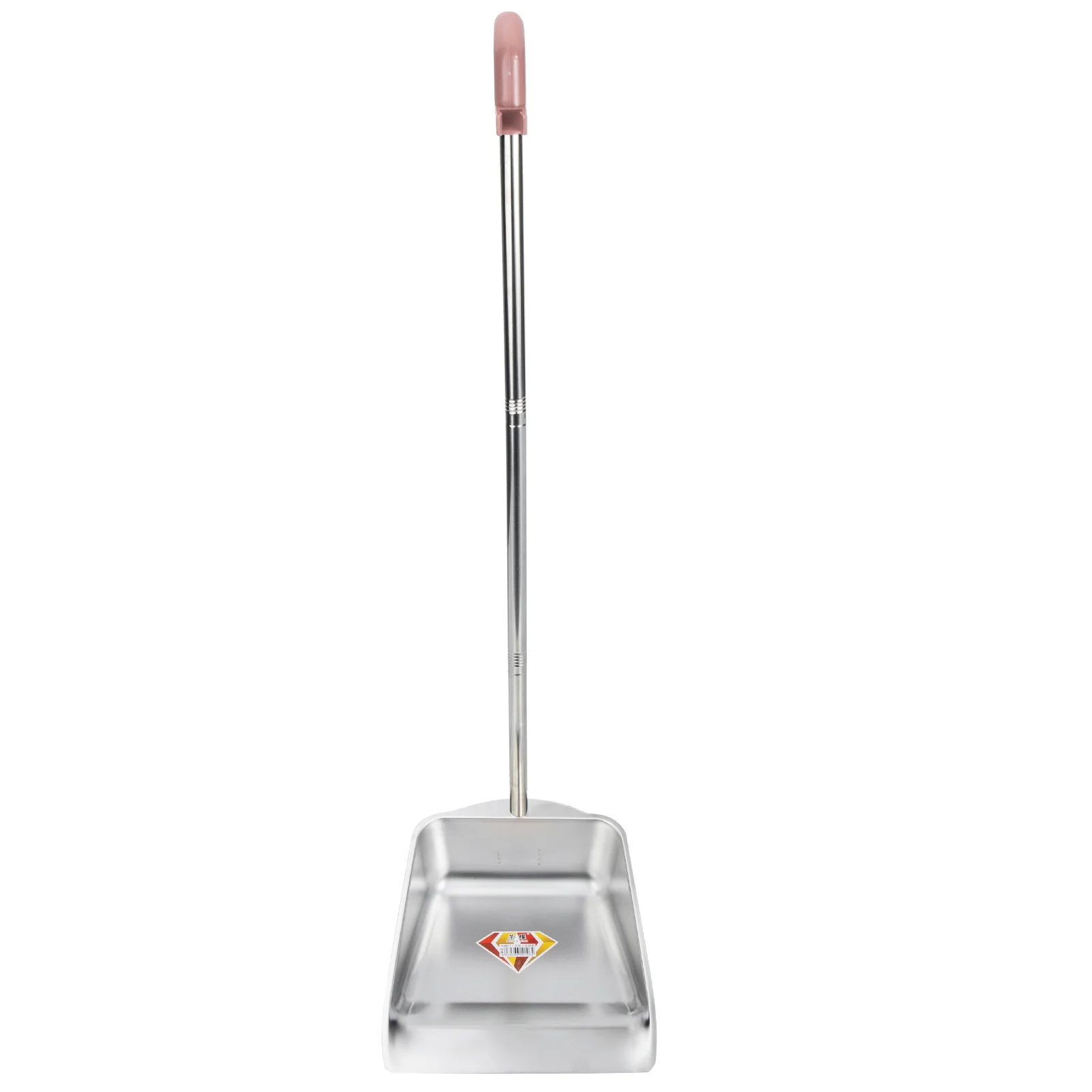 

Dustpan Pan Cleaningstainless Steel Garbagehandle Broom Sweeper Set Lobby Office Waste Metal Room Pans Handled Standing