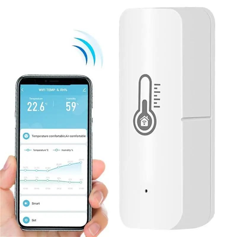 

Беспроводной термометр-гигрометр с поддержкой Wi-Fi