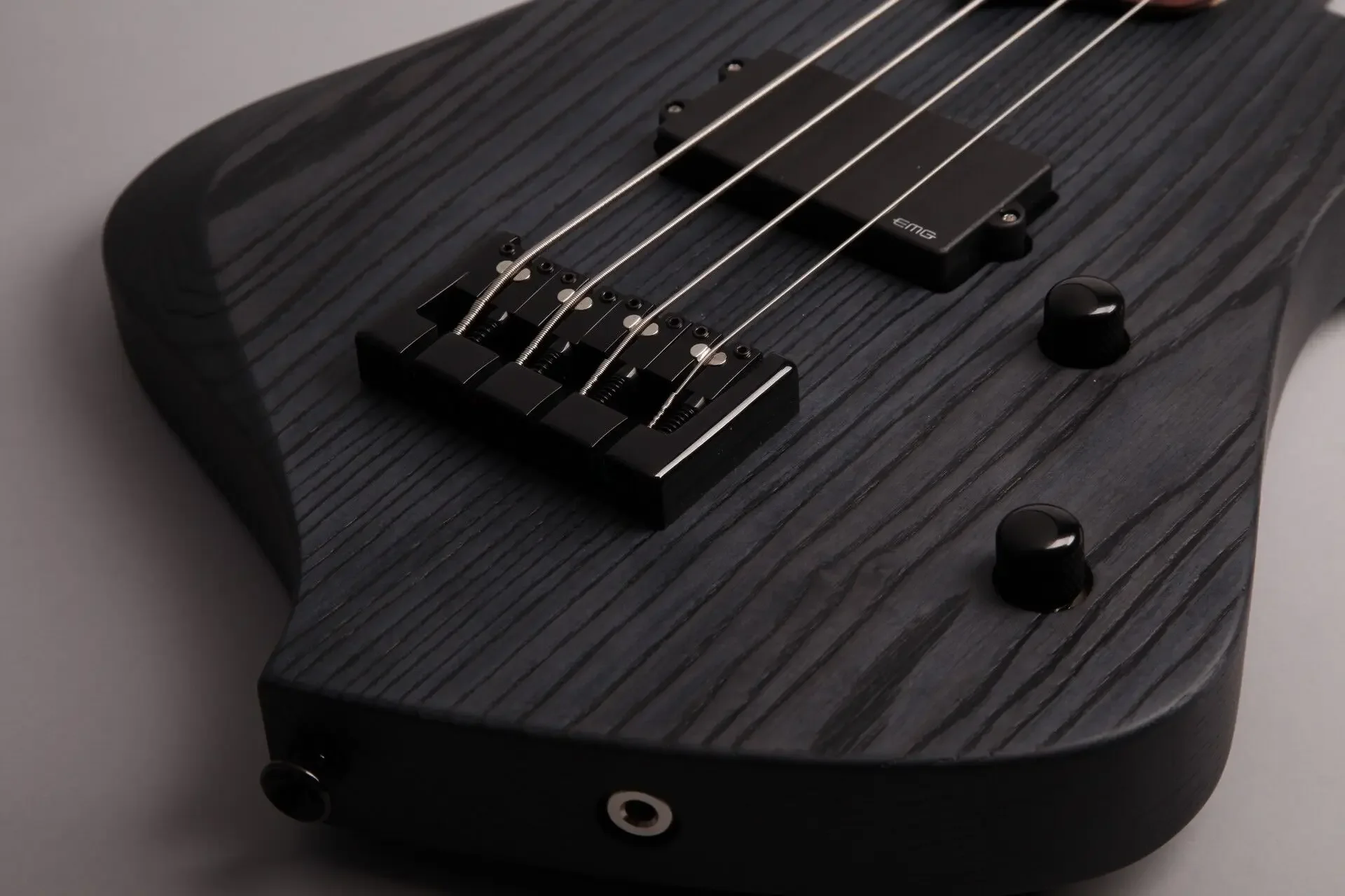 

custom shop Esh Stinger 4 string Black Stain Matte Electric Bass Guitar ,Black Hardware , Rosewood Fretboard,China EMG Pickup