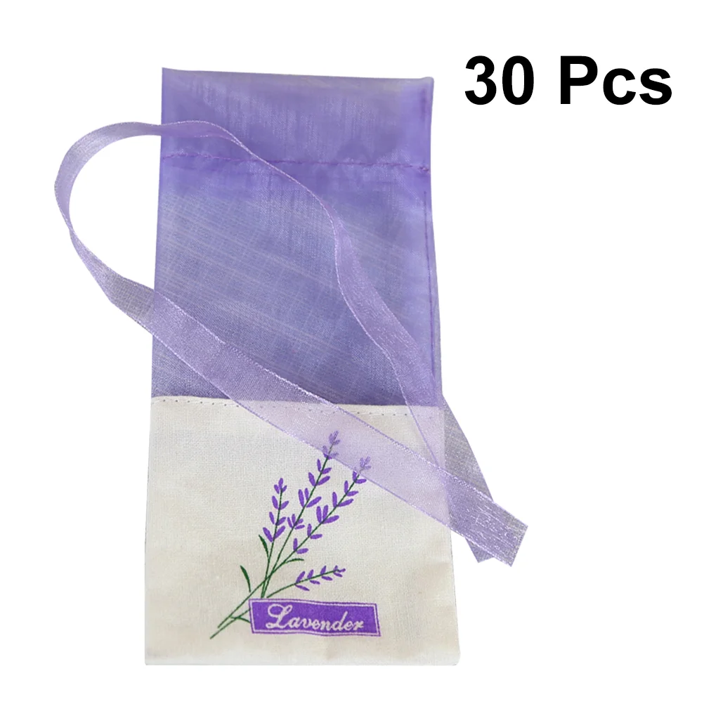 

Bags Lavender Sachet Sachets Emptyfragrance Bag Scented Closet Drawstring Dried Drawers Gauze Organza Drawer Small Pouch