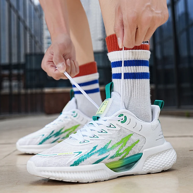 Unisex Sneakers Size36-44 Men Casual Shoes Walking Breathable Sport Running Shoes Male Women Comfortable Training Tenis Footwear