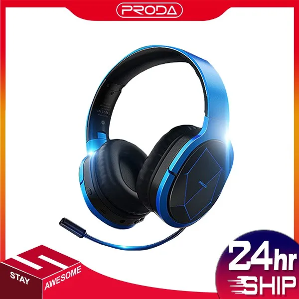 

REMAX x AZEADA Maiku Series PD-BH200 High Quality Wireless Bluetooth Headphone HD Audio Low Latency Headset Gaming
