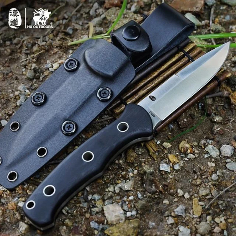 Клинок крокодил Hando 7CR17 уличный прямой нож для кемпинга охоты выживания в дикой