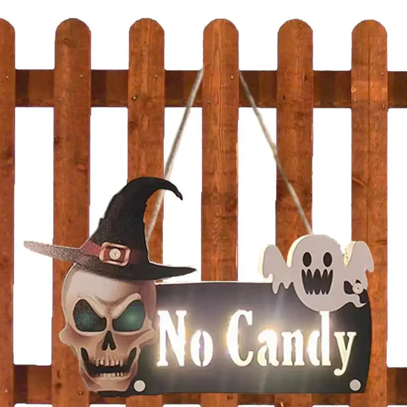 

Ghost Wreaths For Front Door Halloween Signs For Front Door Led Light Pendant Easy To Decorate Halloween Atmosphere For Home