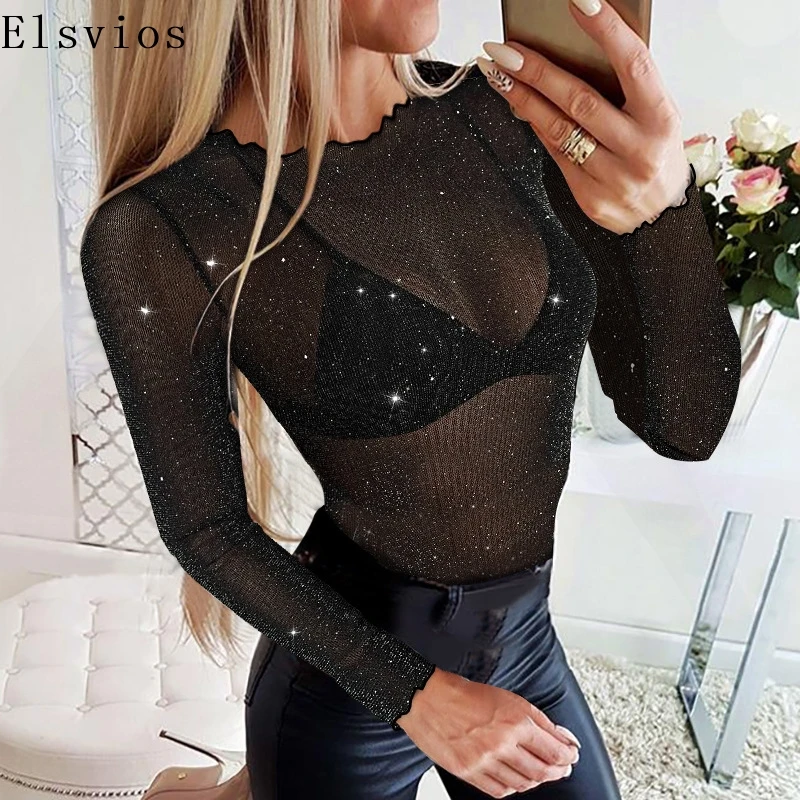 Женские блузки ELSVIOS из полиэстера