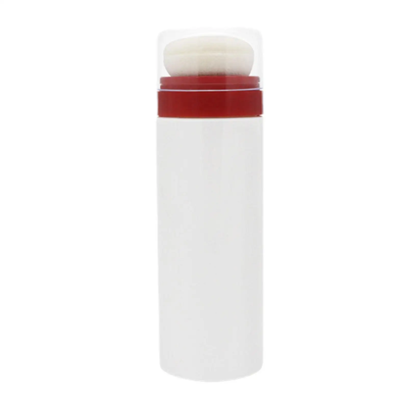 

Reusable Cosmetic Powder Container White Color Plastic Empty Box Powder Puff BB Cream Container