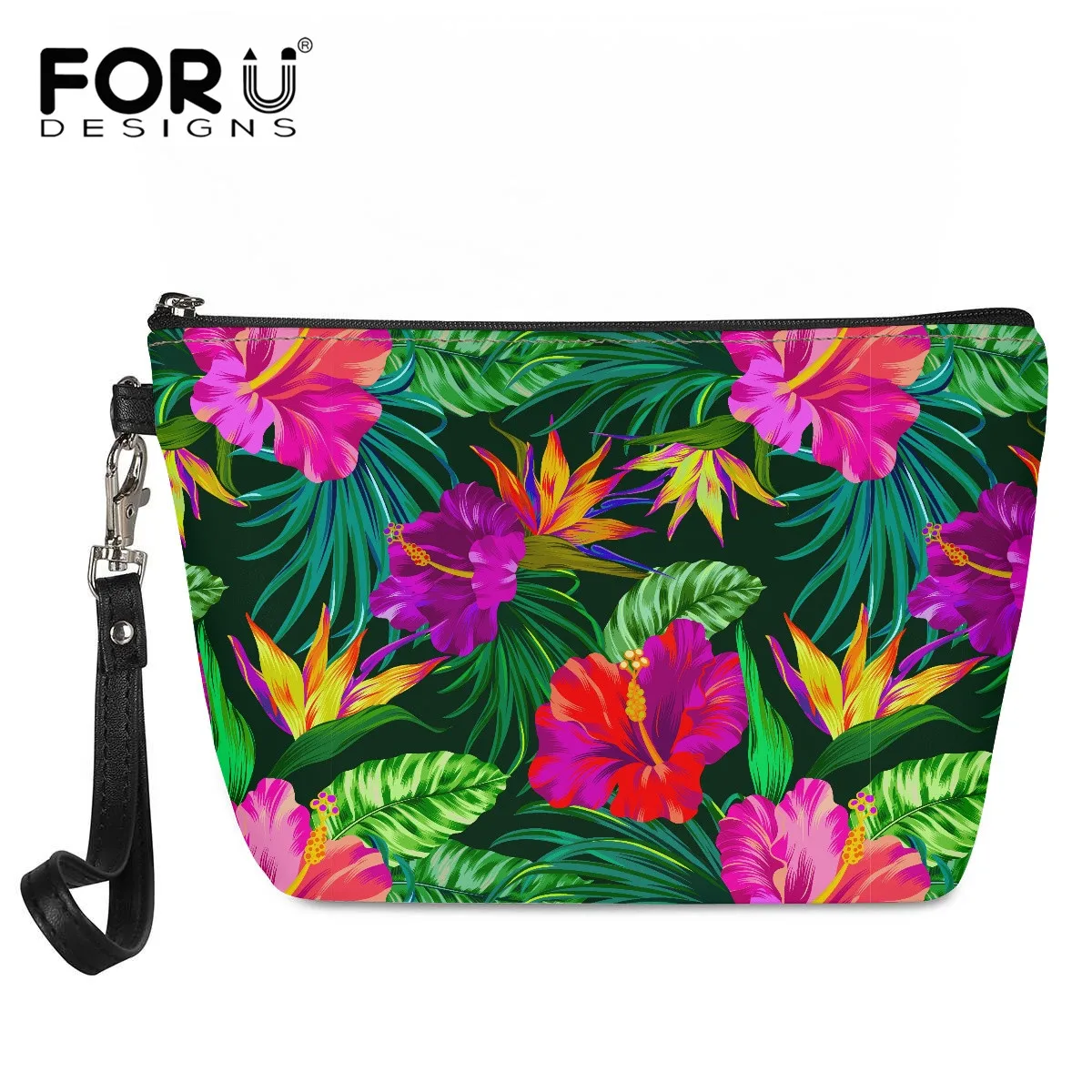 

FORUDESIGNS, женские косметички с искусственными птицами, женская сумка для туалетных принадлежностей, органайзер, сумка для макияжа, чехлы