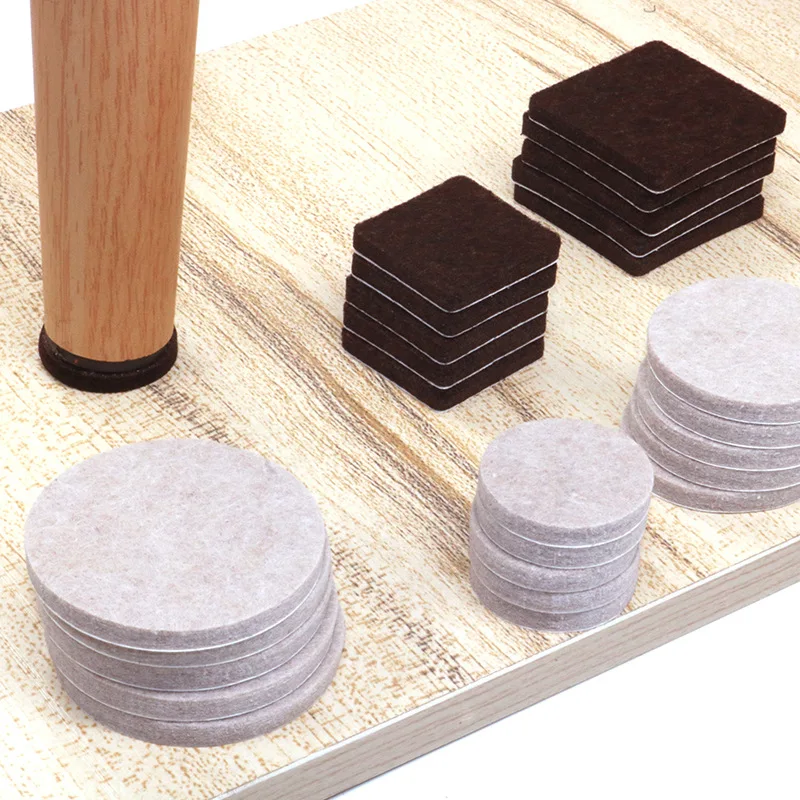 Leg Pads 5mm Thick  Floor Scratch Protector Mat Mute Non-slip Self Adhesive Diy Furniture Accessories