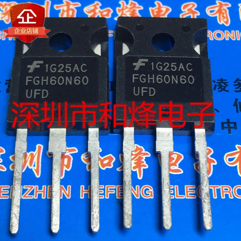 

FGH60N60UFD New import spot TO-247 600V 60A Inverter/welder IGB single pipe