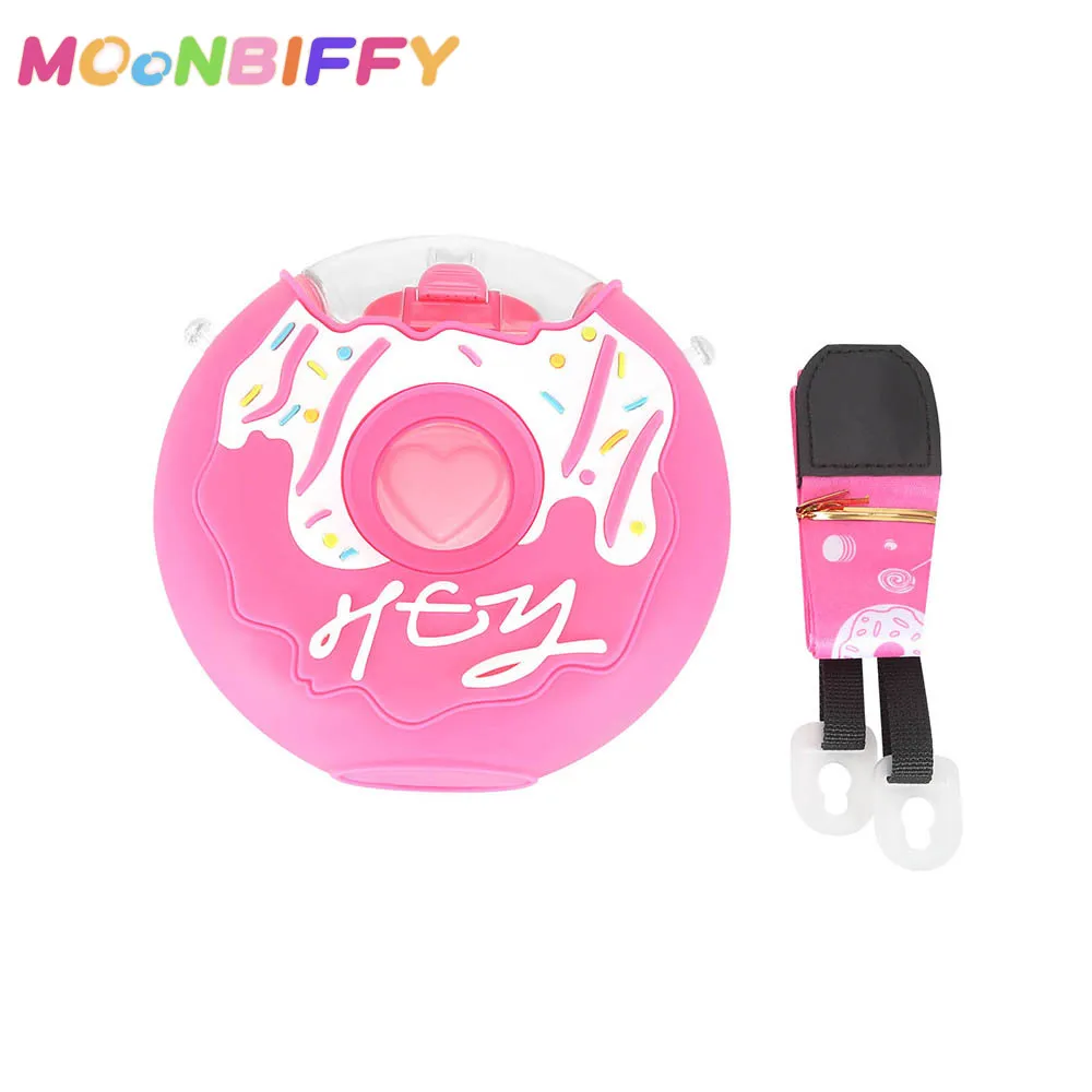 

Детская бутылка для воды в виде пончика, радужная креативная квадратная портативная герметичная детская бутылка для воды, Детская кружка