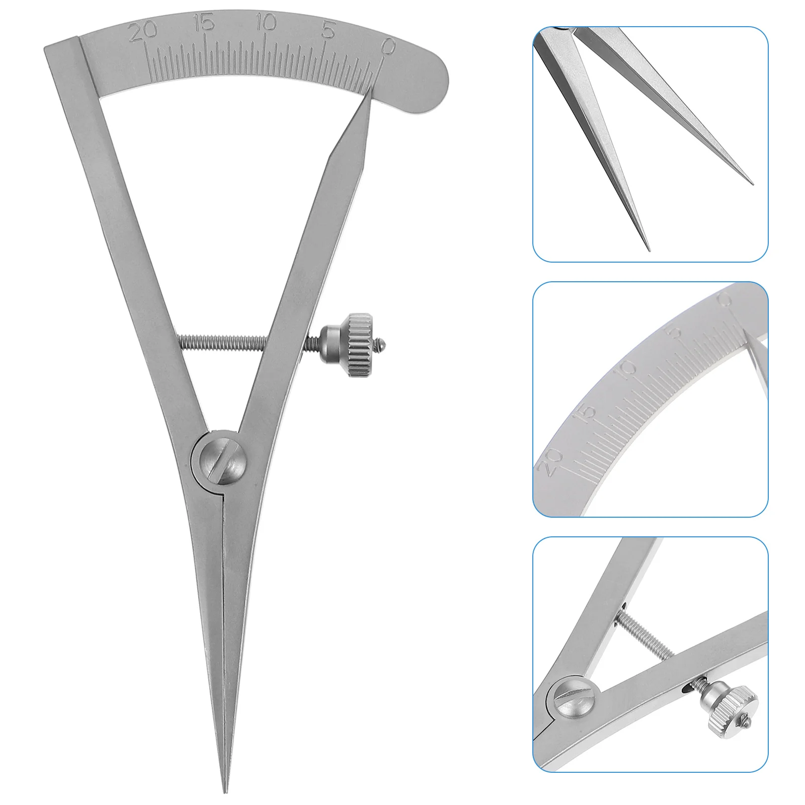 

Ruler Calipers Eyelidtool Measuring Gauge Eye Caliper Measurement Steel Stainless Measure Surgery Premium Instruments